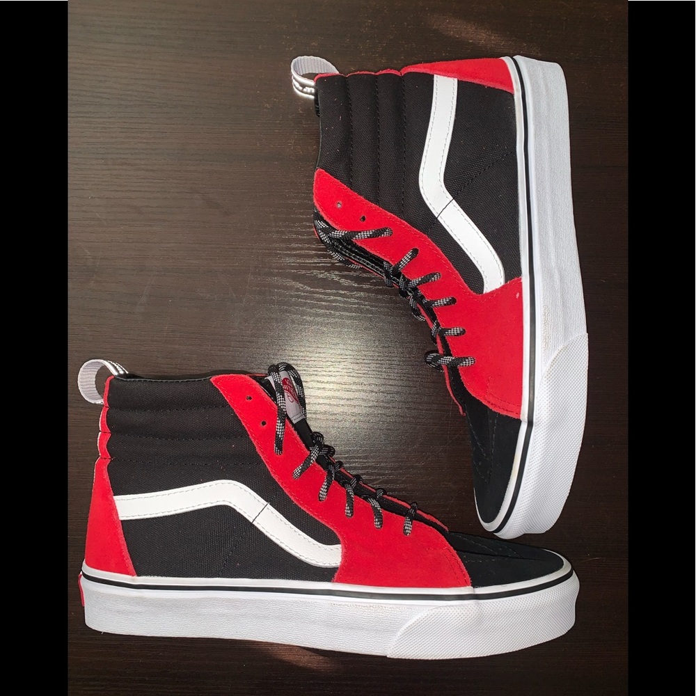 Vans Off the Wall Hi-Top Sneakers Mens 8 Womens 9.5